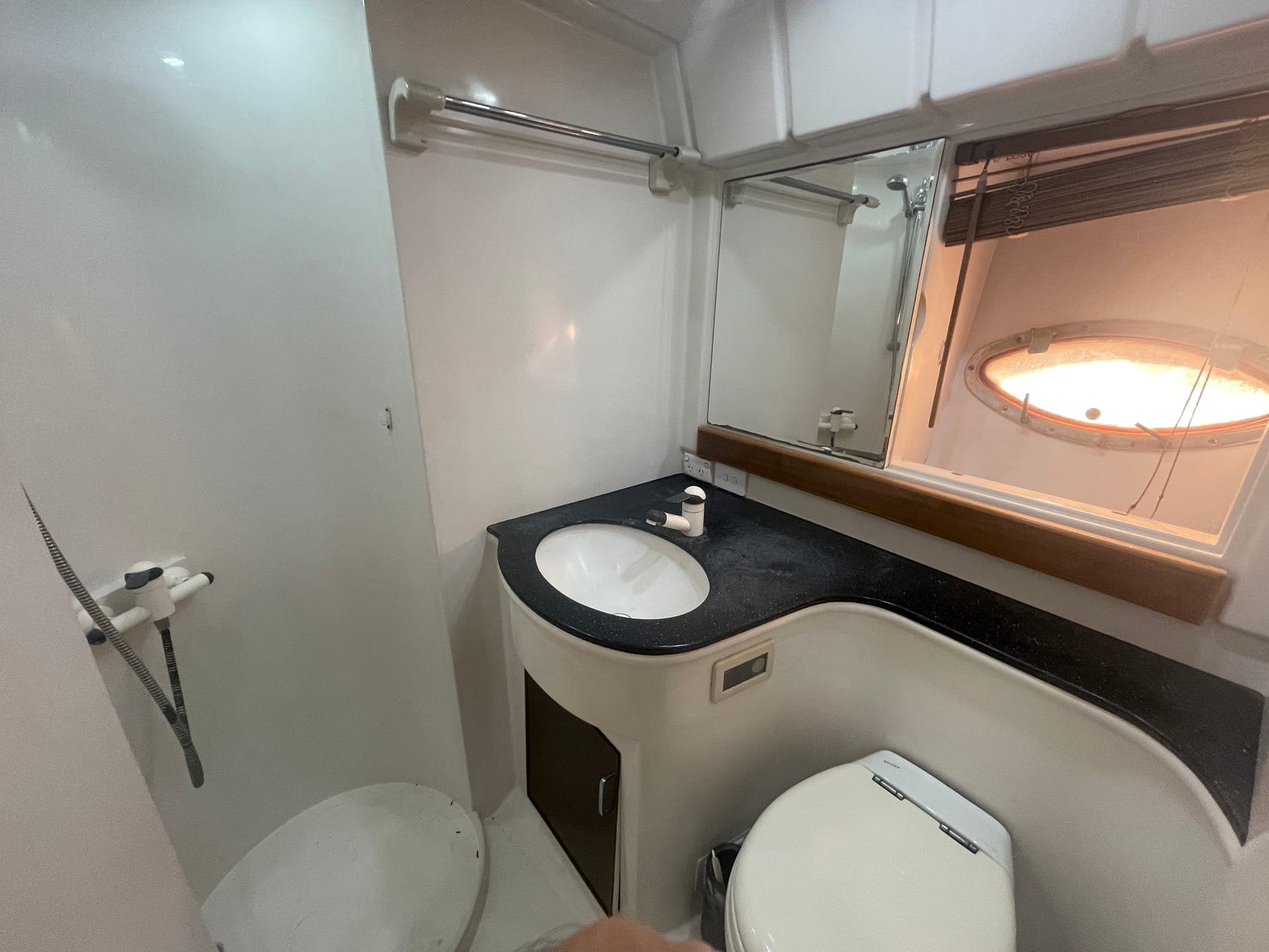 Bathroom — vanity & WC